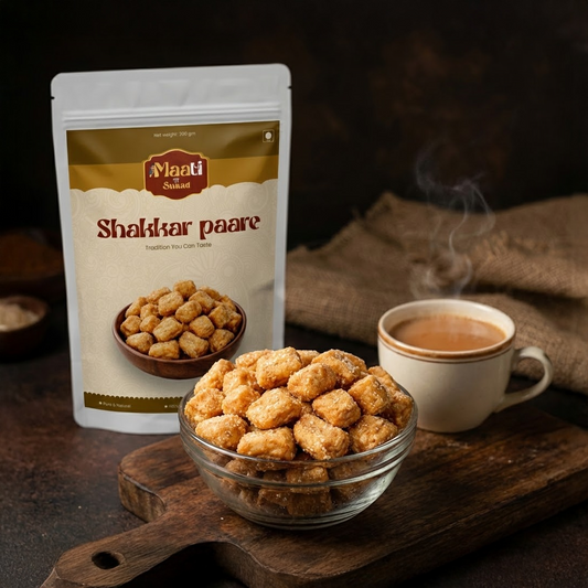 Shakkar Pare – Sweet & Crunchy Traditional Bites 200 gm