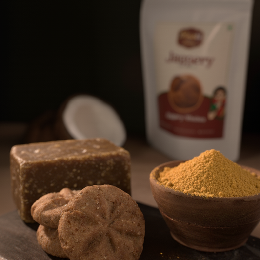 Jaggery Thekua